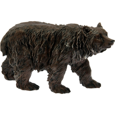Медведь бурый Н-34см, L-57см